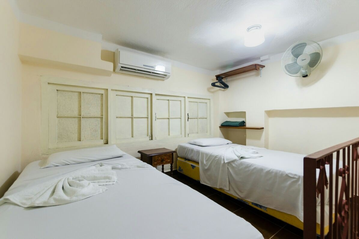 Habitación con dos camas